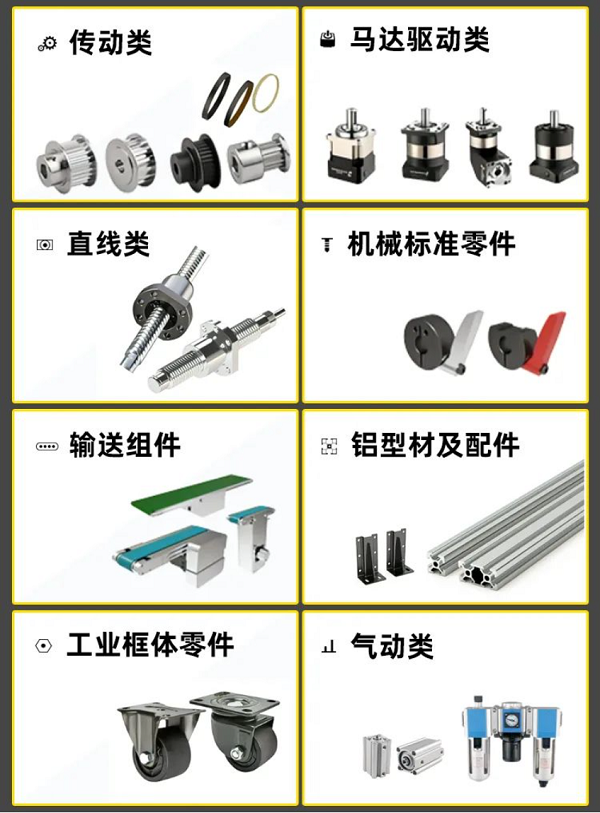 爱万向FA选型采购平台产品展示